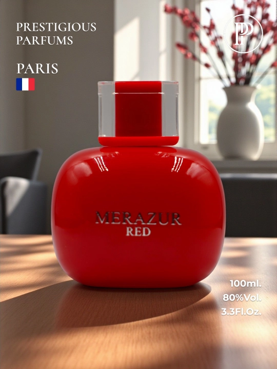 Парфюмерная вода для женщин MERAZUR RED EDP, 100 мл