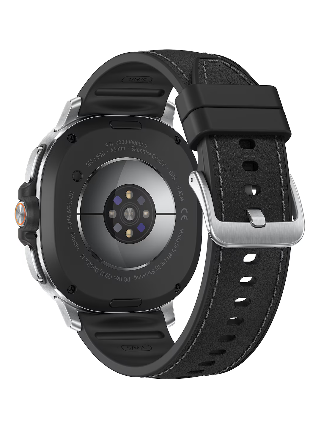 Smart soat Samsung Galaxy Watch 8 Classic —  Dual-GPS, Wear OS 6, qora