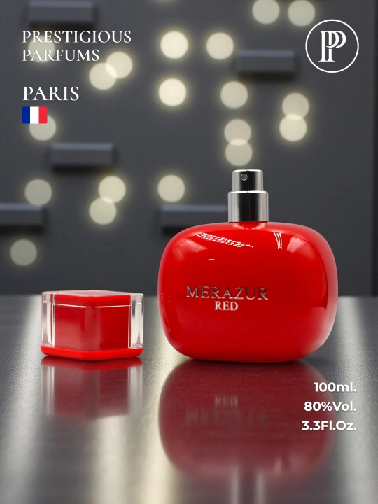 Парфюмерная вода для женщин MERAZUR RED EDP, 100 мл - 