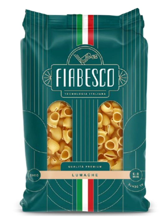FIABESCO makaronlari Ulitki, 500 g - 