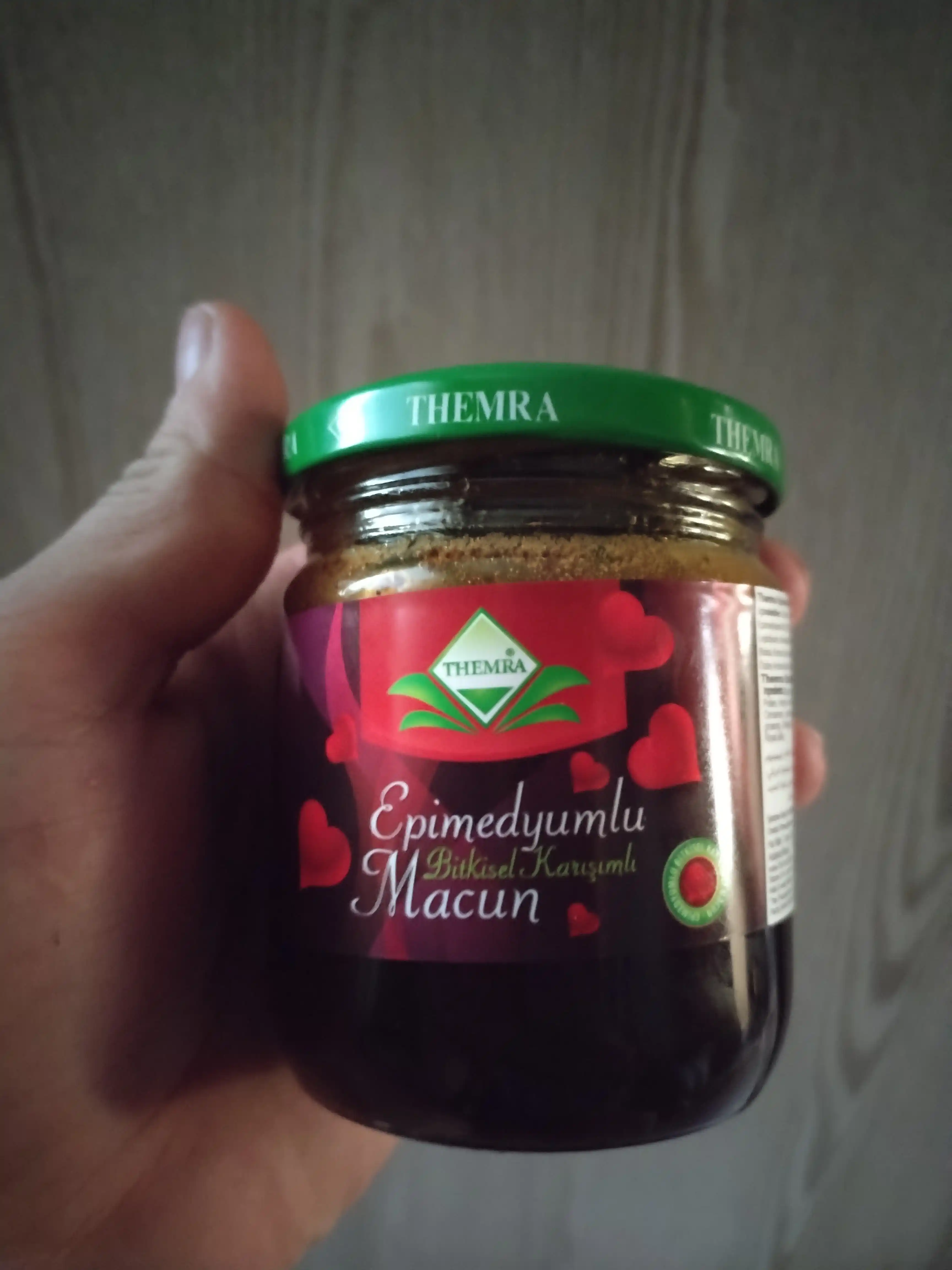 Эпимедиумная паста THEMRA Macun для повышения потенции и интимной близости, трибулус, женьшень, имбирь,43гр-240г