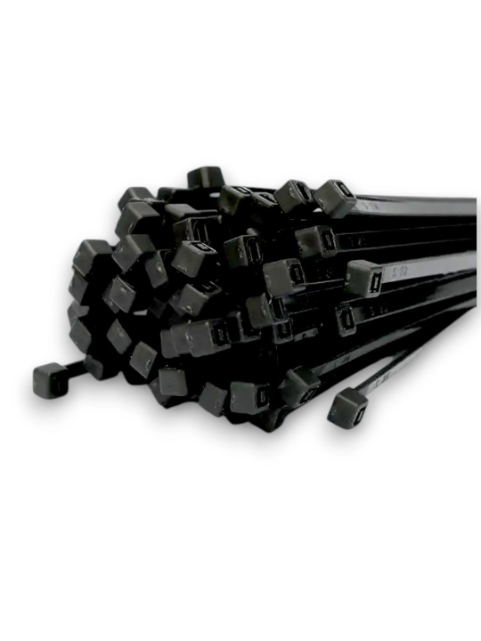 Plastik neylon xomutlar, paketda 100 dona, tortqichlar
