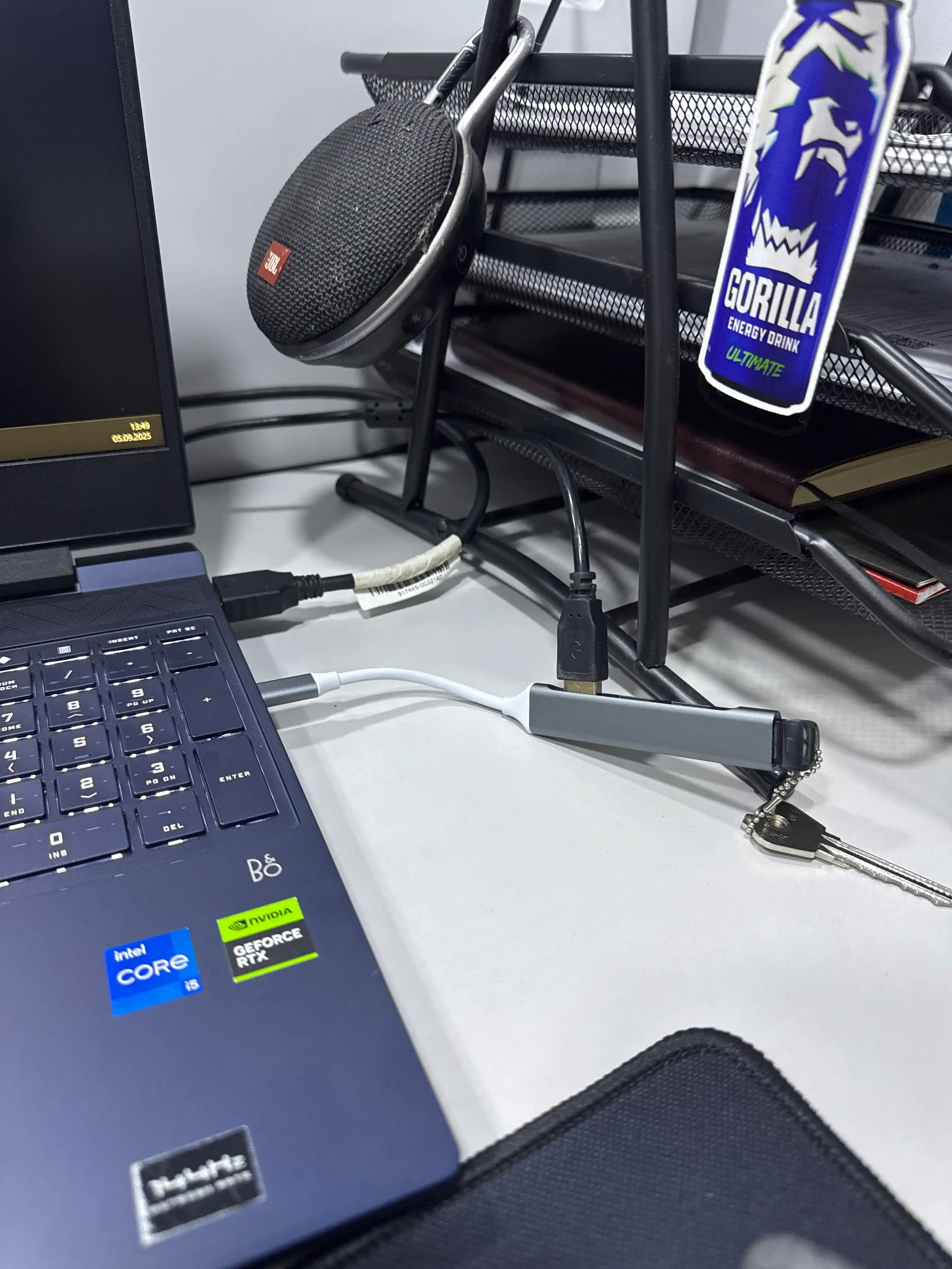 Usb hub kontsentrator type-C splitter 4 port uchun