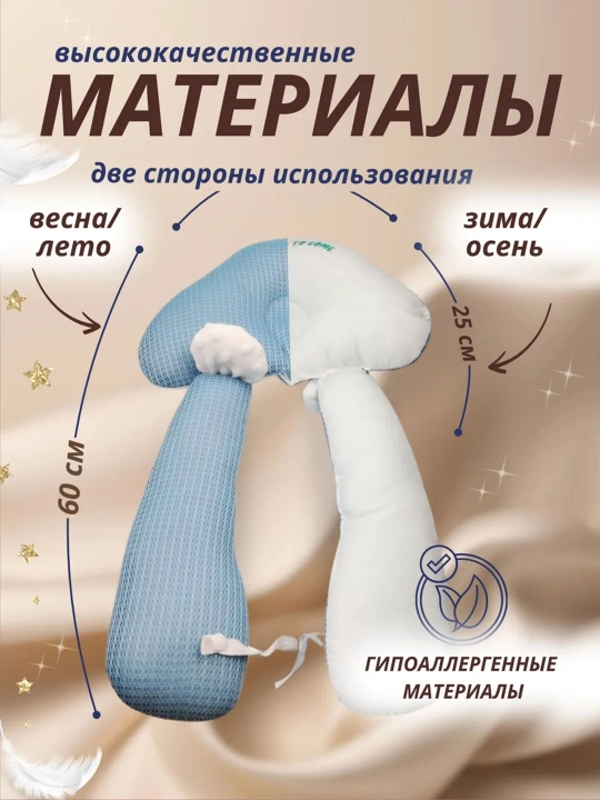 Детская ортопедическая подушка, с 0+ до 2 лет, кокон-позиционер для новорожденных