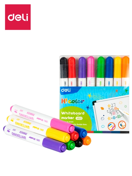 Doska markeri 8 dona EU021 Deli, 021-EU - 