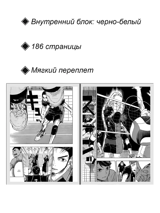 Манга Волейбол, 6 том