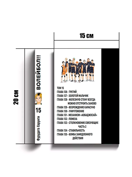Manga Voleybol, 15 tom