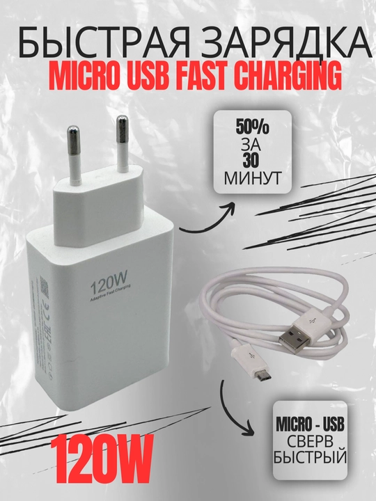 Zaryadlash adapteri, Micro-USB tezkor zaryadlovchi har qanday telefon uchun