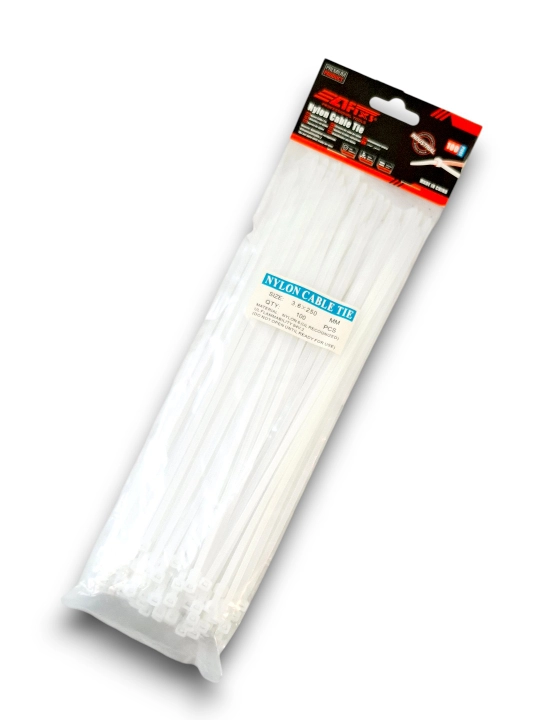 Plastik neylon xomutlar, paketda 100 dona, tortqichlar