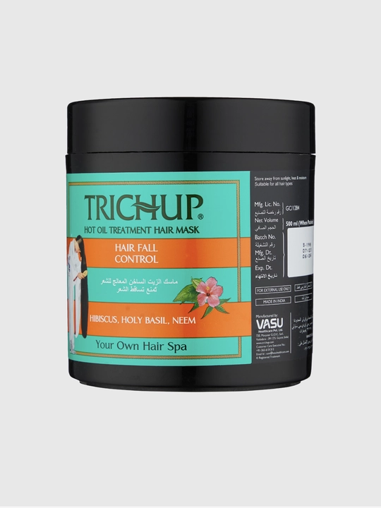 Niqob Trichup HFC Hot Oil Mask, issiq yog'li, soch to'kilishiga qarshi, 500 ml
