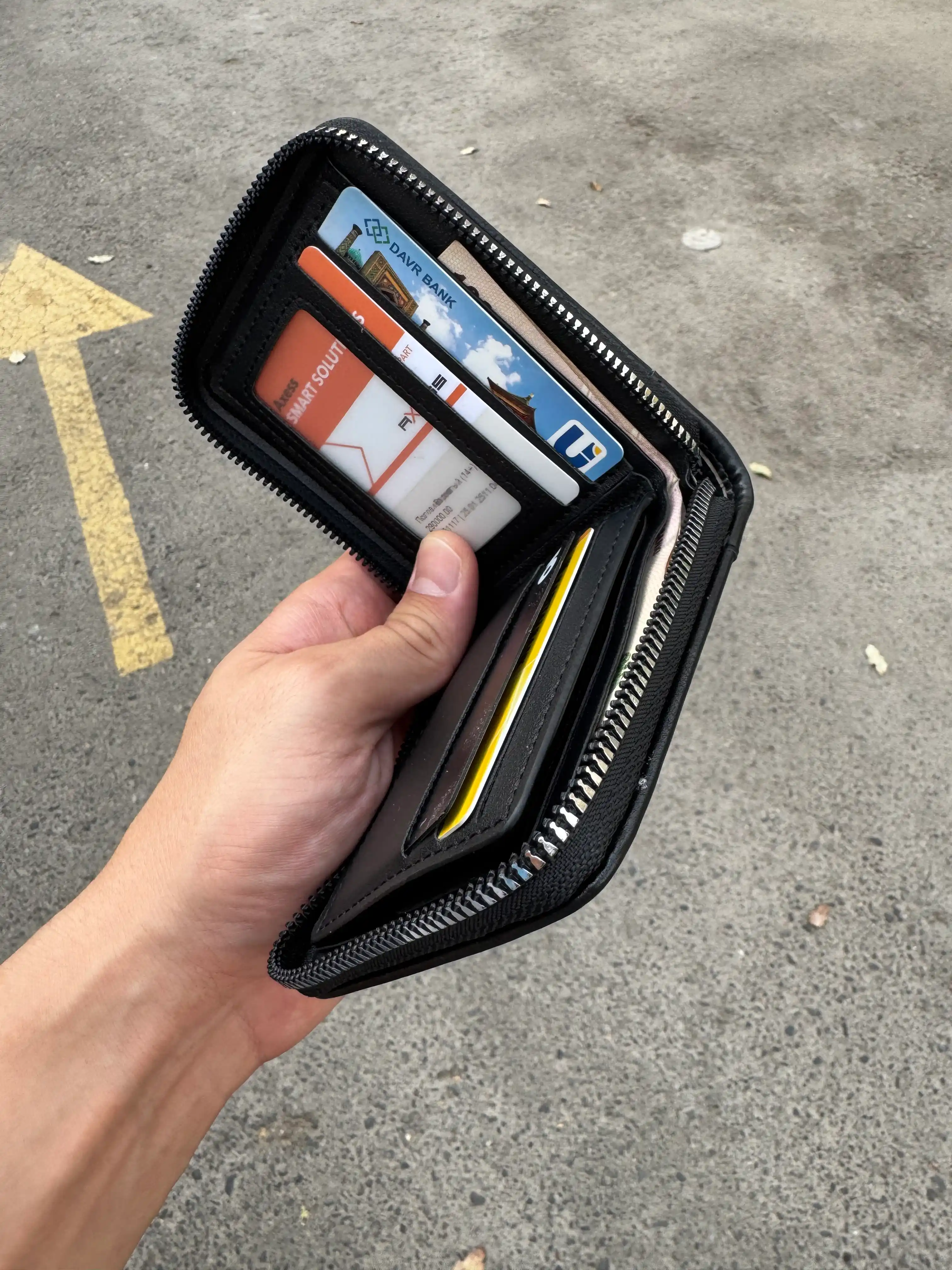 Erkaklar hamyoni Alviero Zip Wallet B13