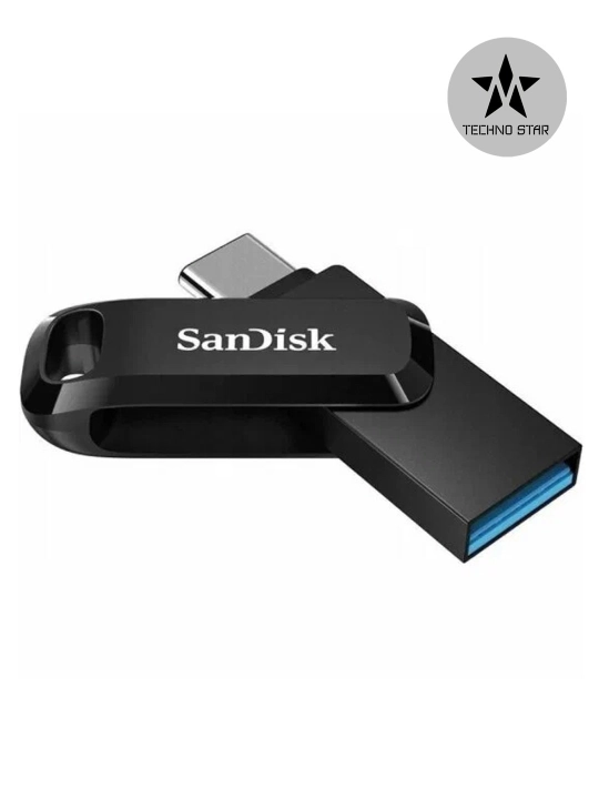 USB/Type C флешка Sandisk Ultra Dual Drive Go 512Gb, USB 3.2/ USB Type-C 400 Mb/s