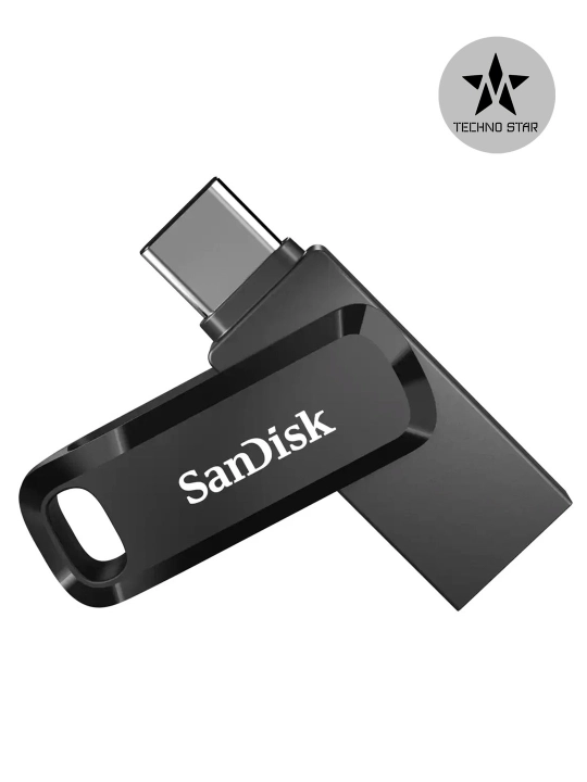 USB/Type C флешка Sandisk Ultra Dual Drive Go 512Gb, USB 3.2/ USB Type-C 400 Mb/s