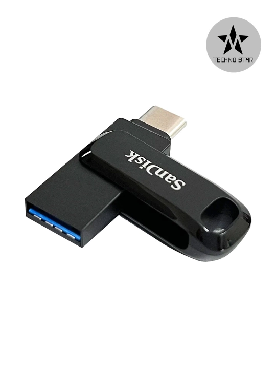USB/Type C флешка Sandisk Ultra Dual Drive Go 512Gb, USB 3.2/ USB Type-C 400 Mb/s