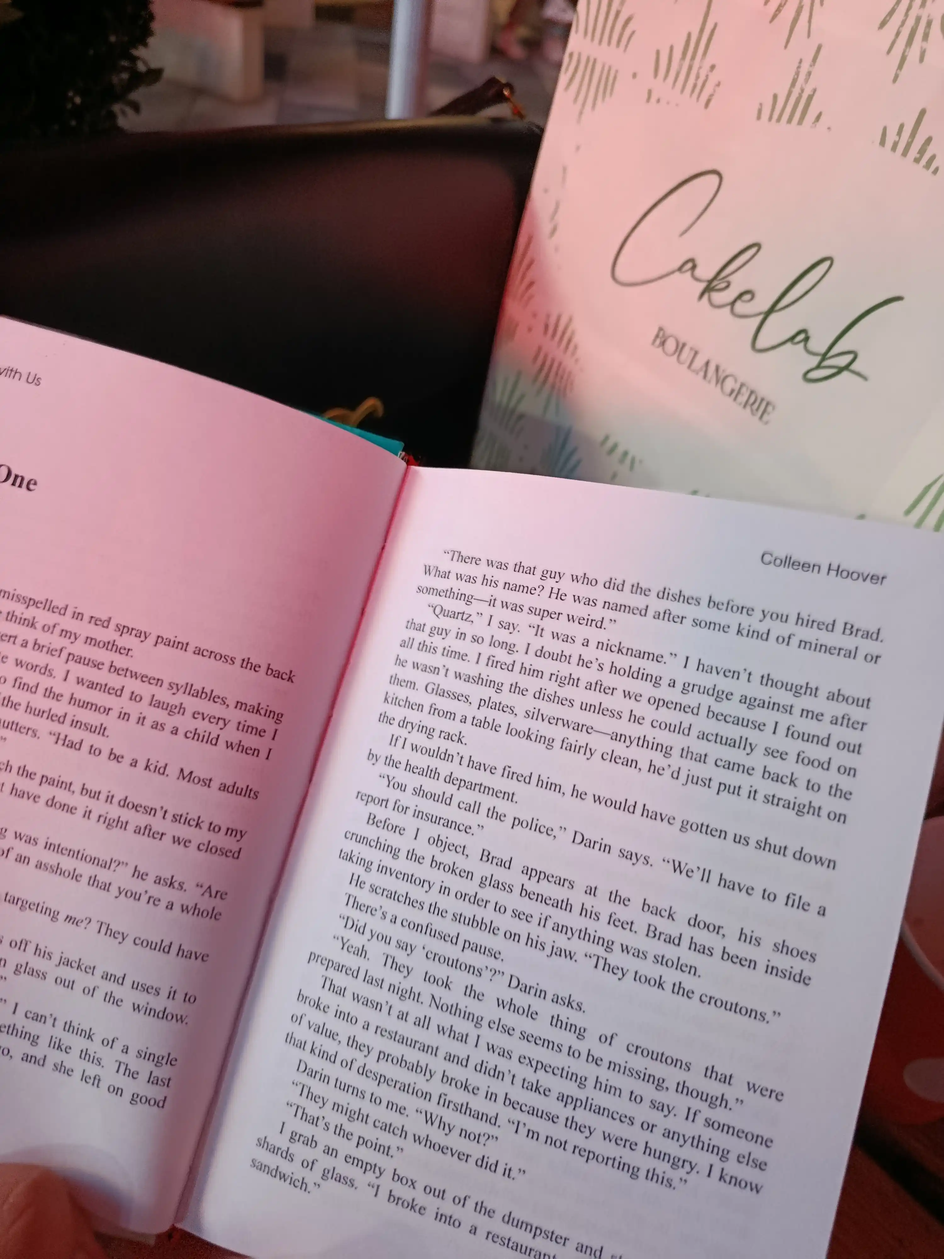 It starts with us, Colleen Hoover