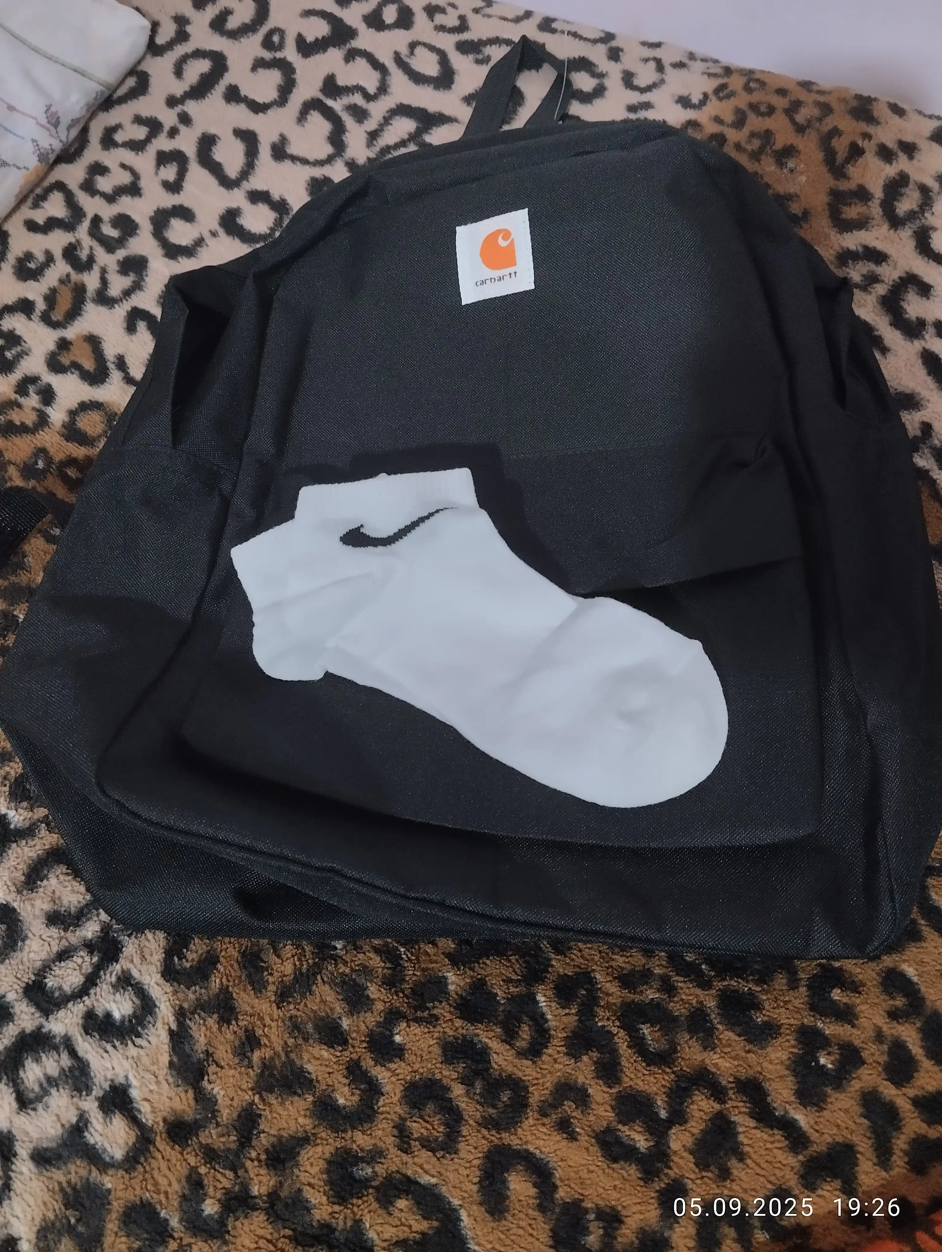 Carhartt WIP portfeli, suv o'tkazmaydigan, maktab, kundalik, 20 litr
