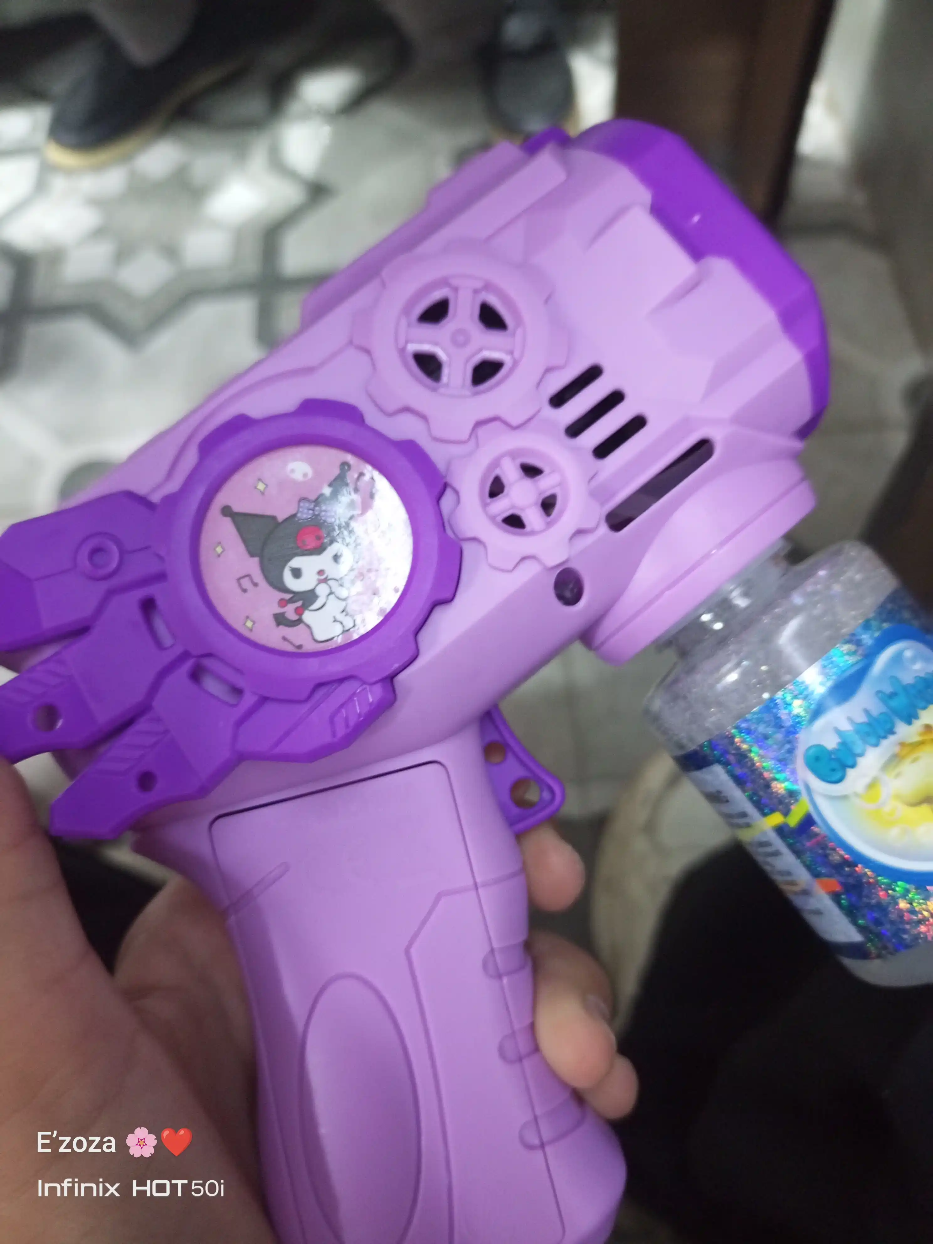 BUBBLE GUN генератор - пистолет мыльных пузырей, игрушка для детей
