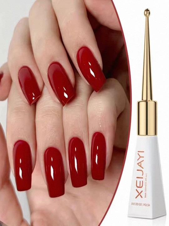 Гель лак для ногтей, сушится в UV/LED лампе, 10 мл  - 
