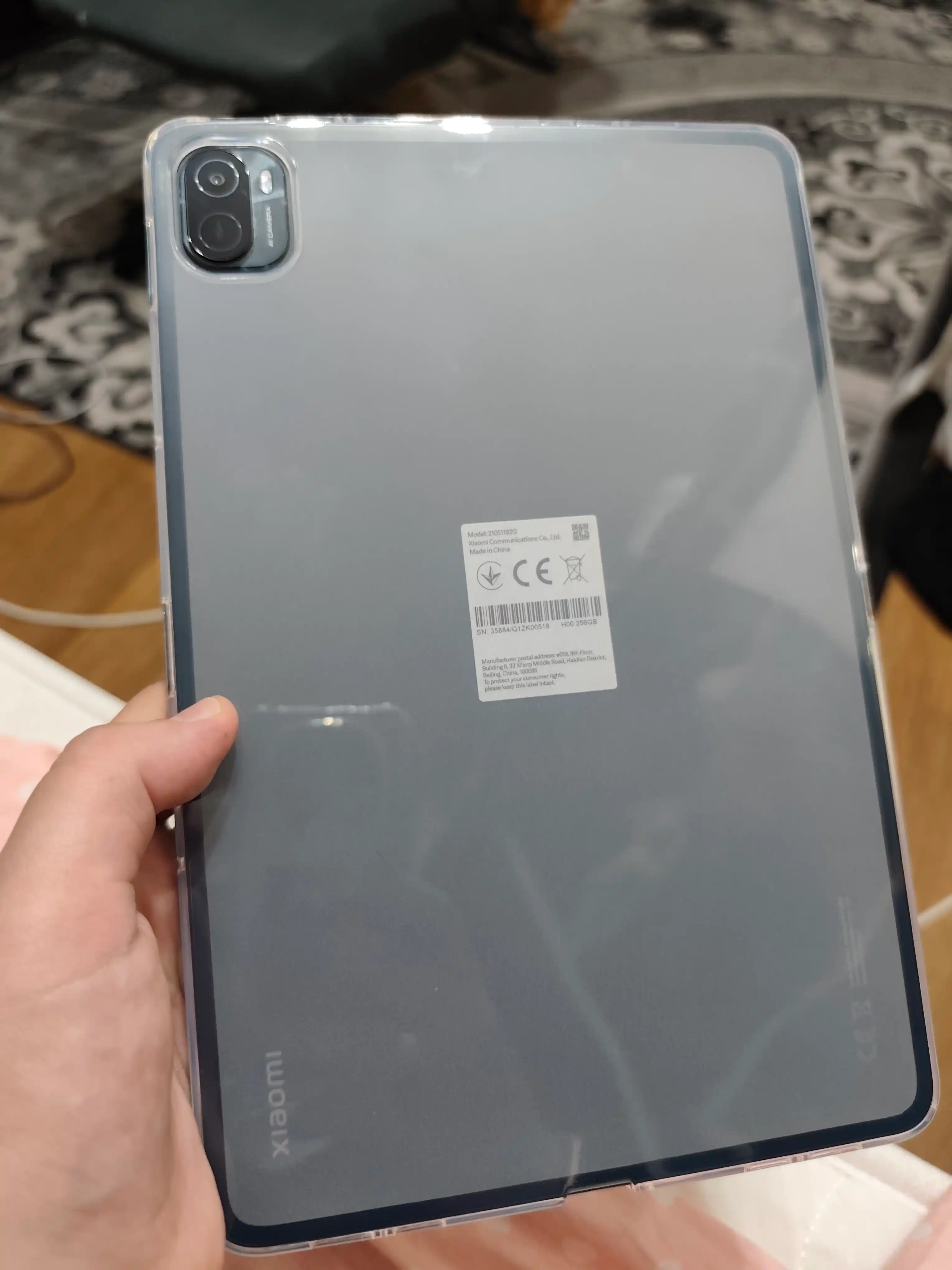Чехол для Redmi Pad SE 8.7, 11, 2, Xiaomi Pad 7, 6, 5 ,Pro, прозрачный, Mi