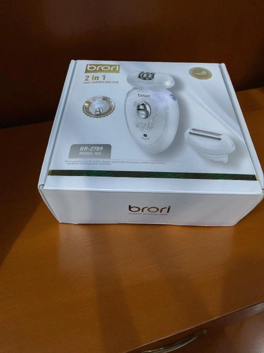 Professional epilyator modeli Brori BR-2789 simsiz,2 tasi 1 da ayollar tanasi uchun
