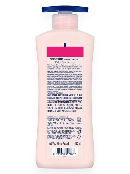 Лосьон для тела Vaseline с экстрактом алоэ, 90 мл