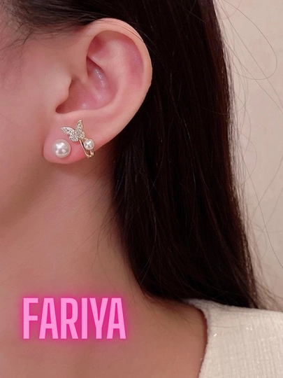 Серьги, аксессуары, бижутерия, элегантные серьги — XFARIYA-ZIRAK01-ЗОЛОТ