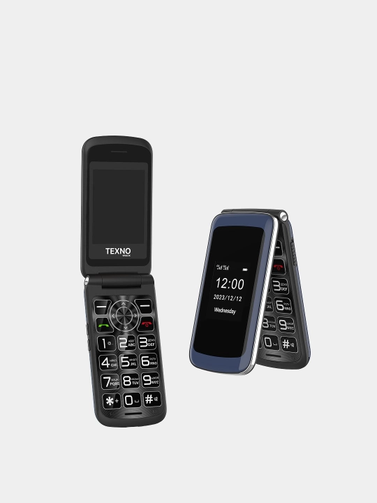 Кнопочный телефон Texno Max R88, без камеры