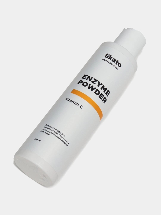 Enzim kukuni Likato, vitamin C, papain, nozik terini tozalash uchun, akne qarshi, 150 ml
