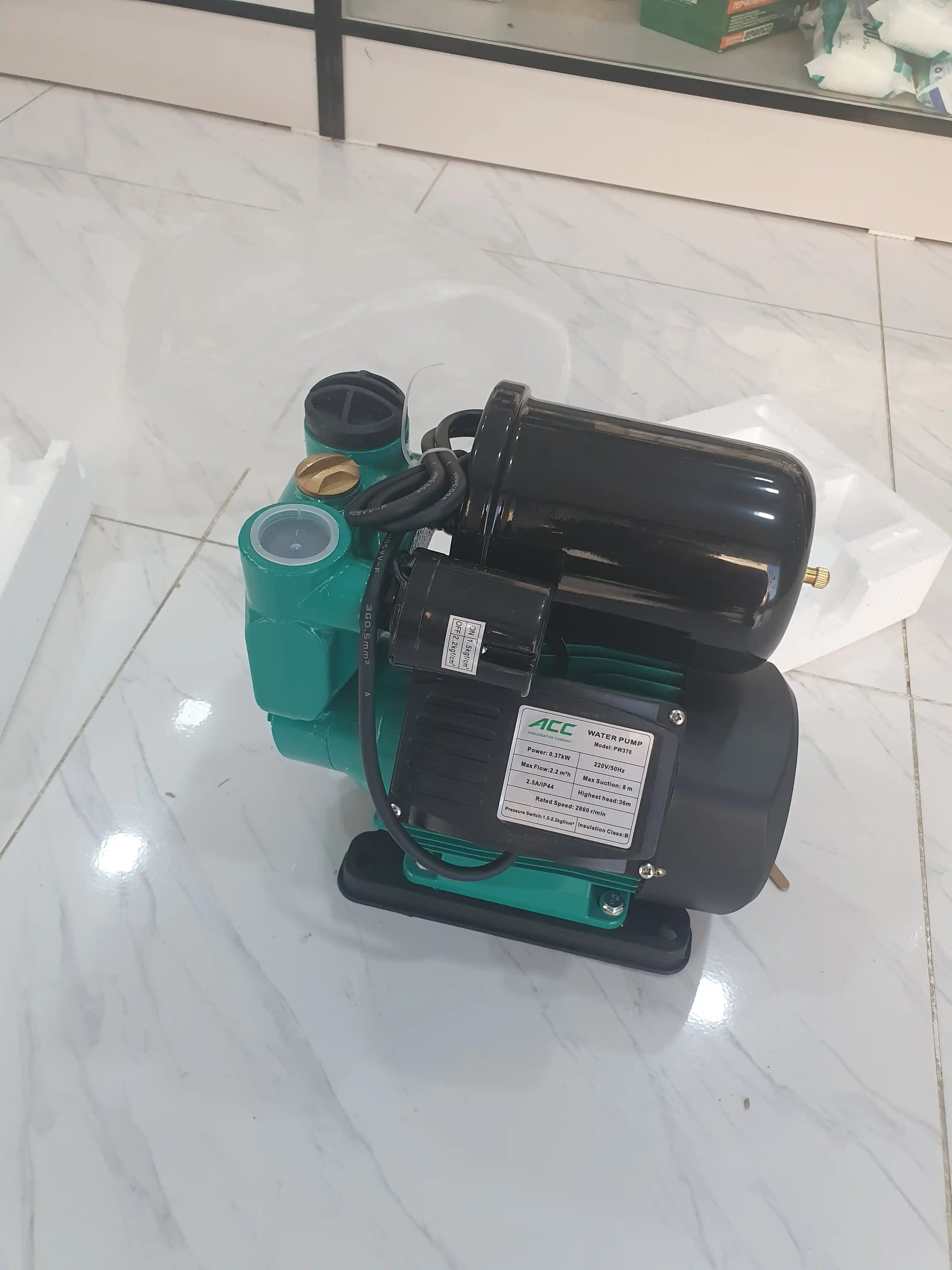 ACC PW370 avtomatik o'z-o'zidan ishlaydigan periferik suv nasos