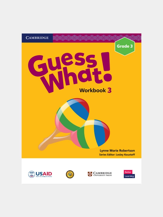 Guess What! Grade 1, 2, 3, 4, 5, 6, Workbook, Susannah Reed - 