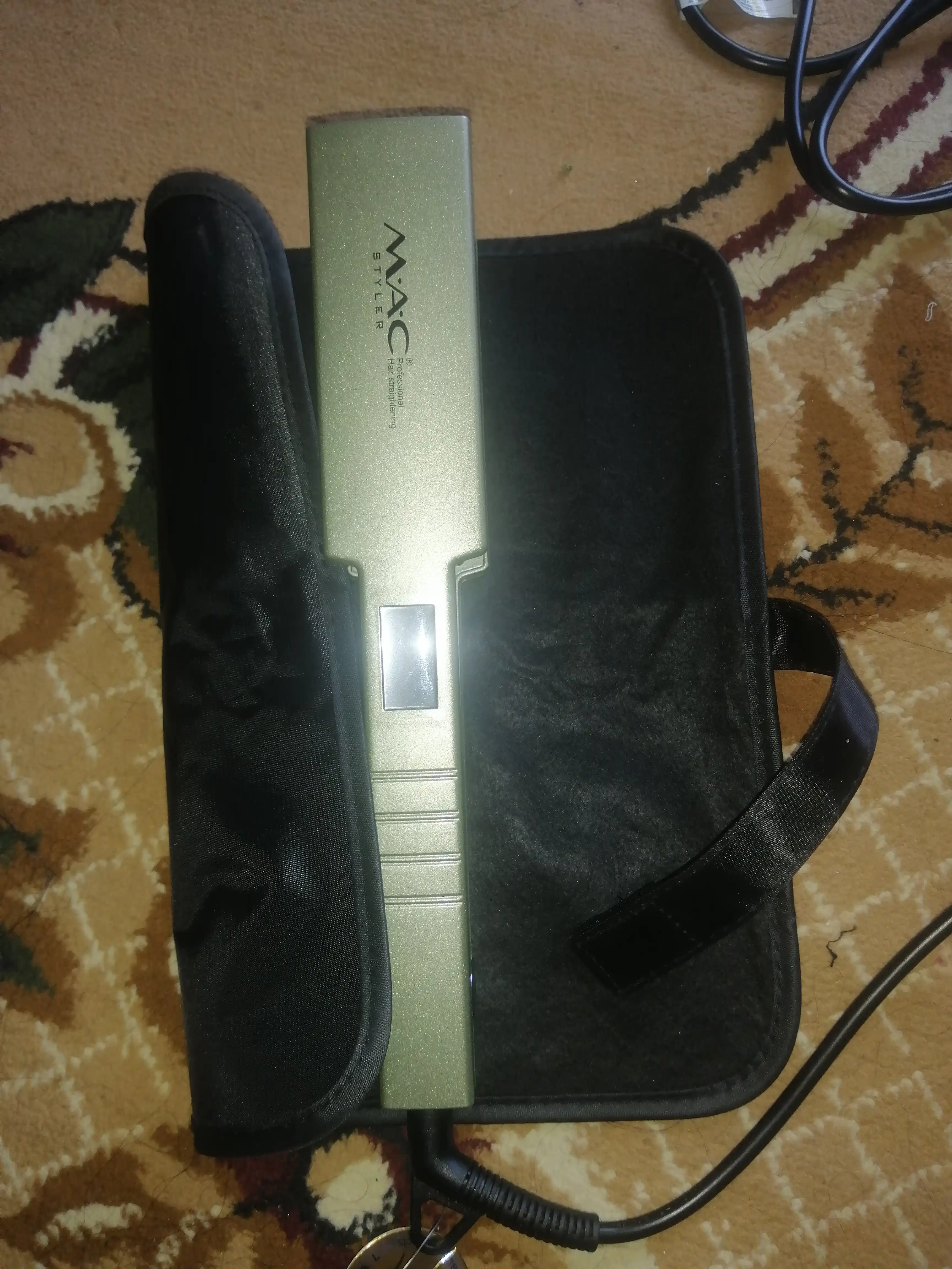 Soch dazmoli MAC Styler, soch tekislagich, titan plastinali, 6 rejim, ayollar uchun