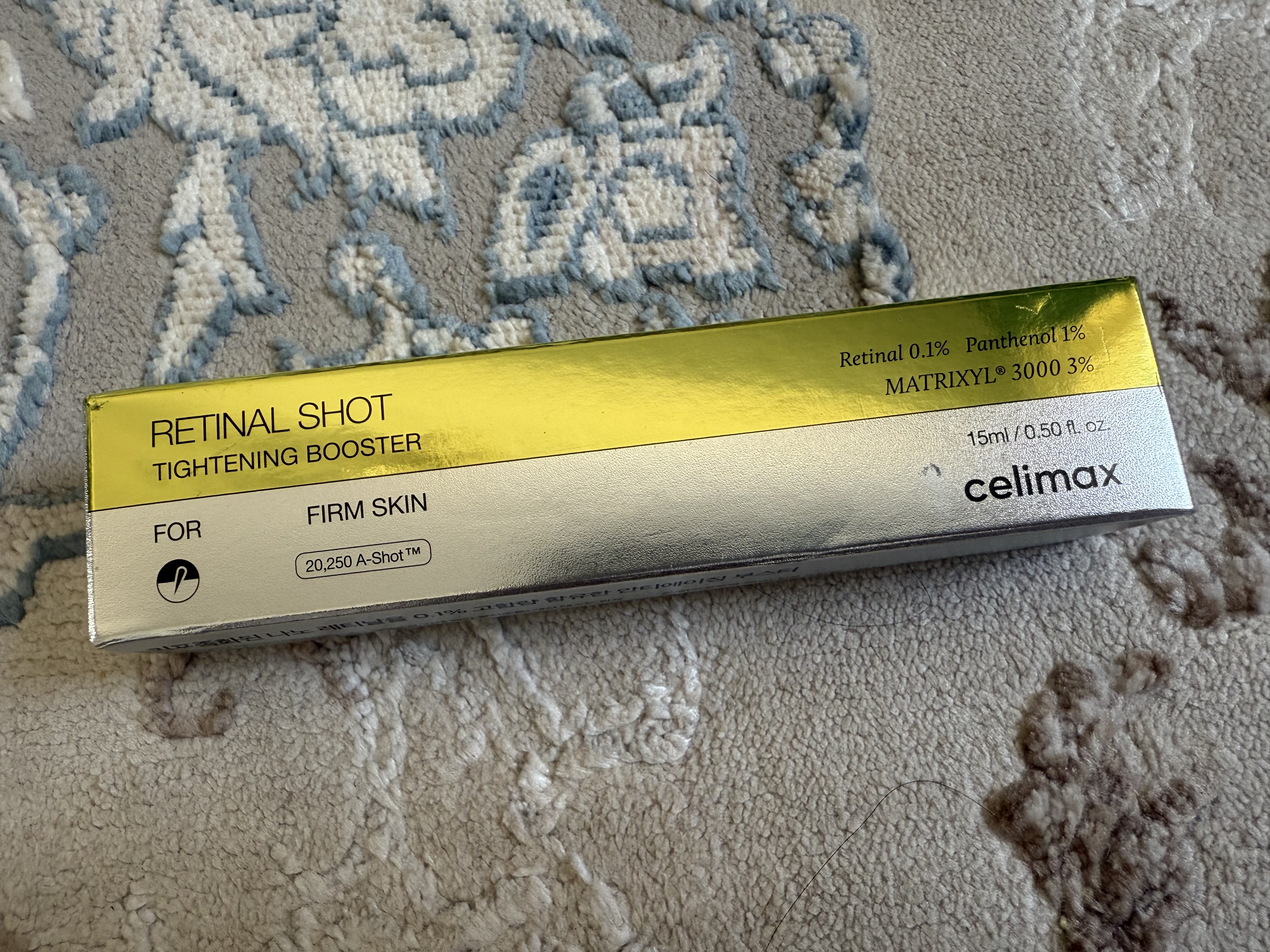 Бустер-крем с ретиналем Celimax The Vita-A Retinal Shot Tightening Booster, 15 мл