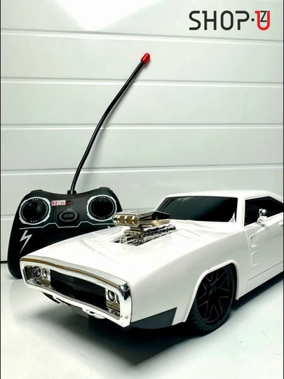 Радиоуправляемая машинка на аккумуляторах ВАЗ 2107, DODGE, Chevrolet, Taxi, Police — SHOPUZK-VAZ2107-ЛЕДЯН