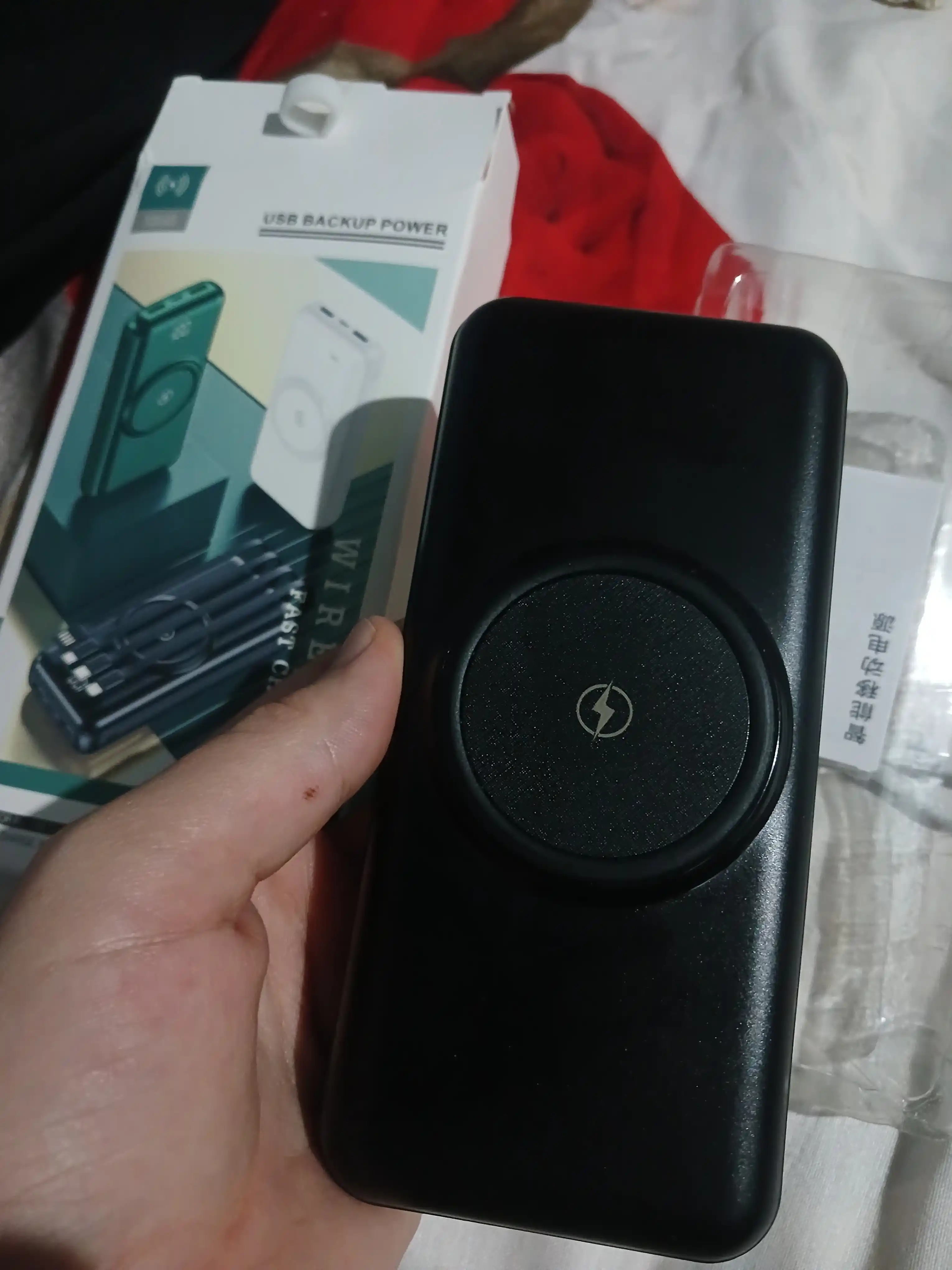 Повербанк 10000 мА/ч, 20000 мА/ч, 30000 мА/ч, Power Bank, 5 в 1 с кабелем,