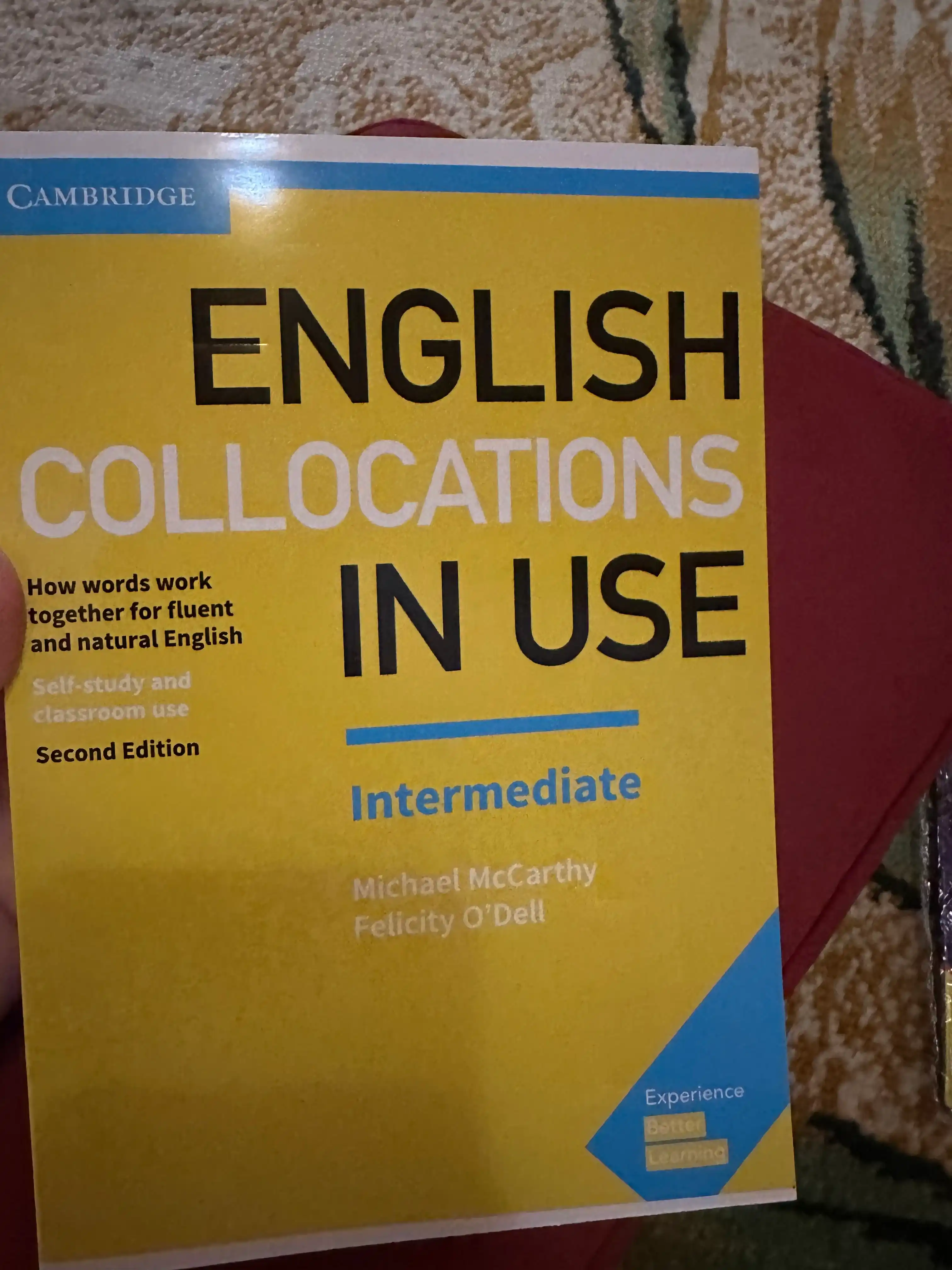 English Collocations in Use Intermediate, Advanced yoki 1000 Collocations