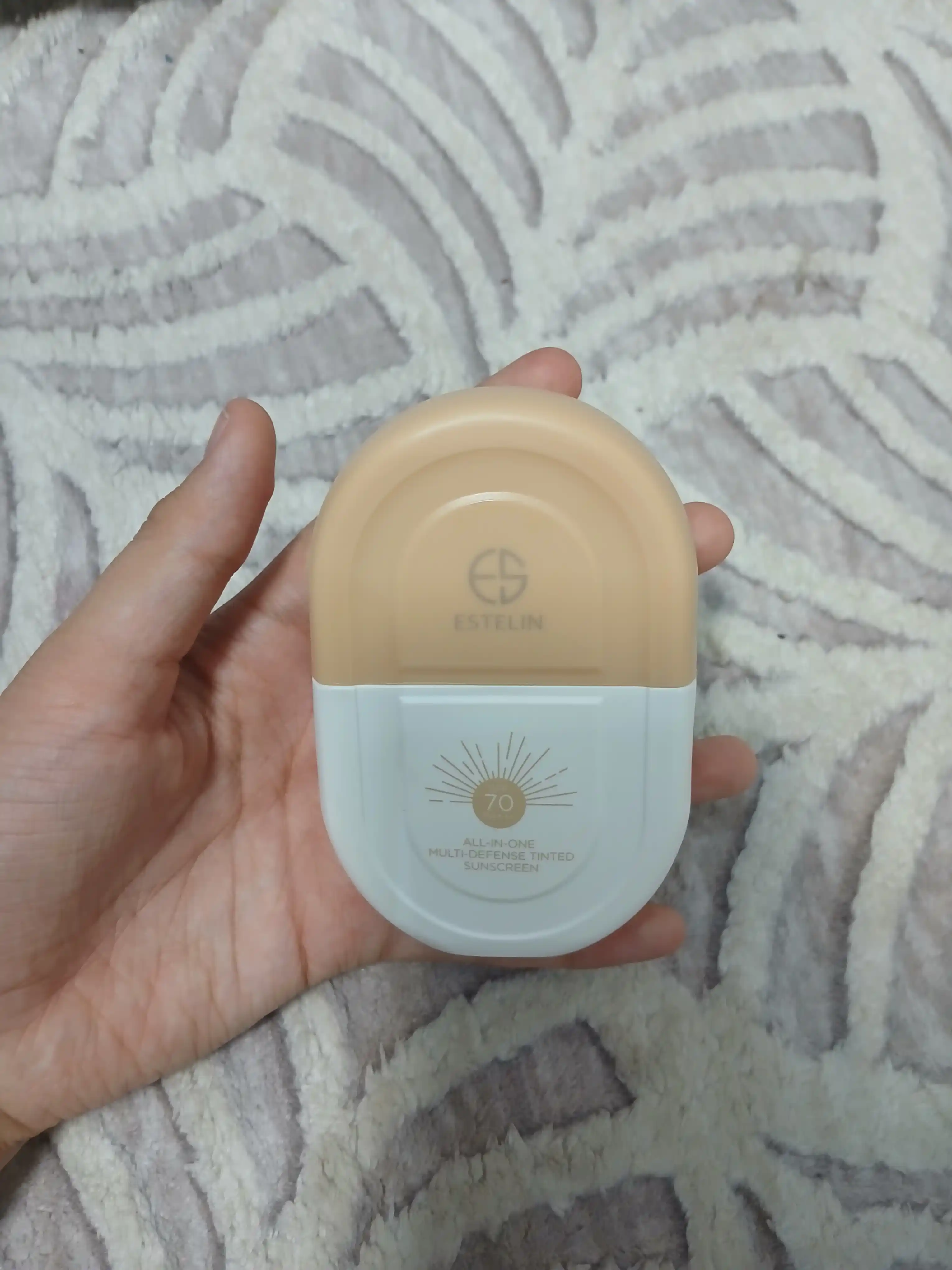 Quyoshdan himoya qiluvchi krem, suvga chidamli, ESTELIN SPF 50+ 70+80+100+PA+++, 100 ml