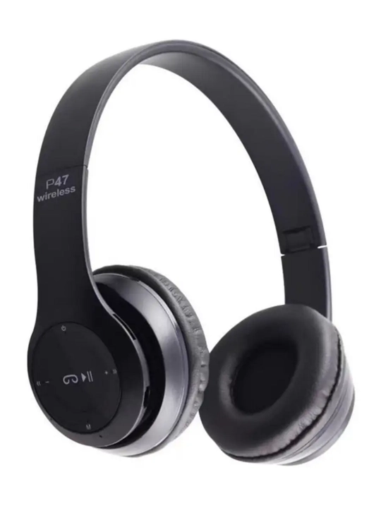 P47 Bluetooth quloqchinlar, stereo, SD karta, buklanadigan