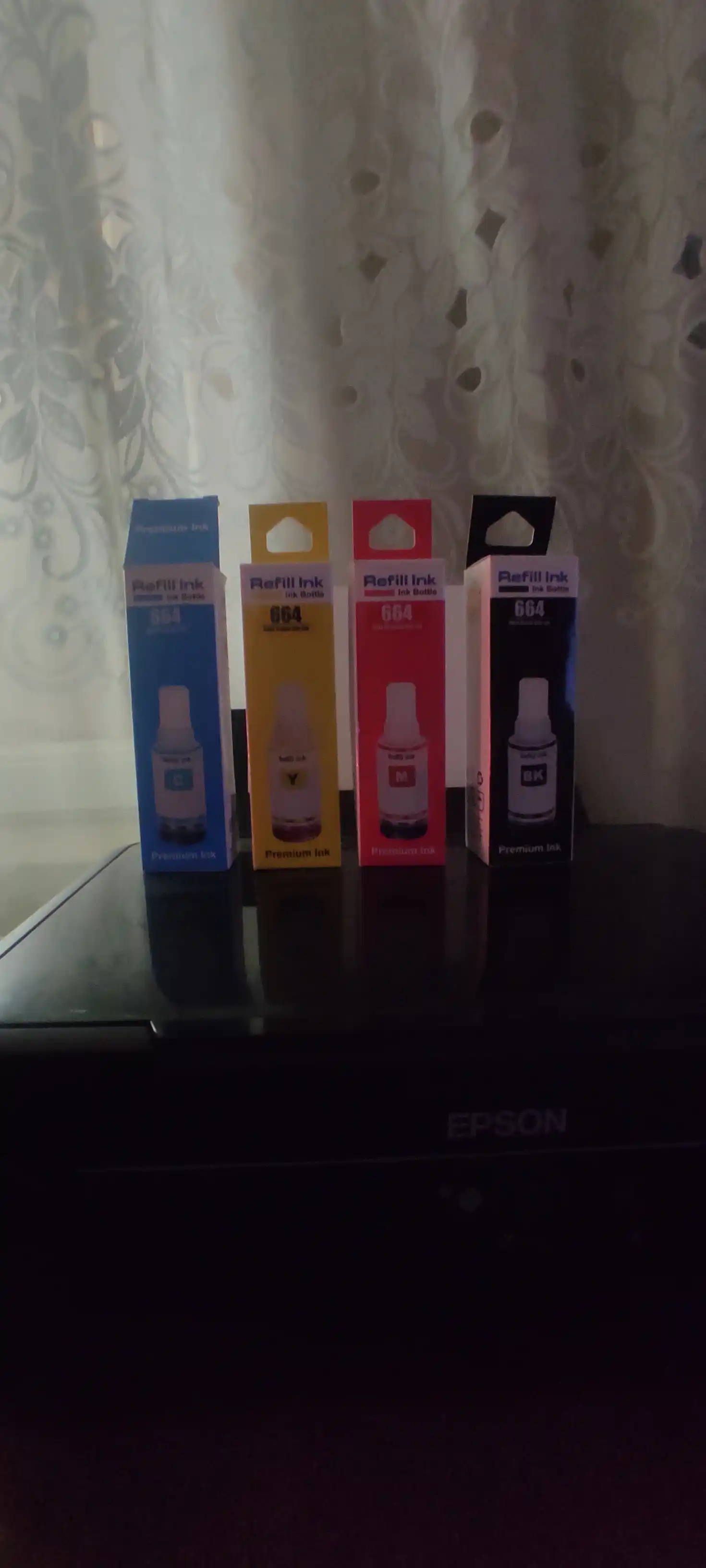 Чернила 664 для принтера Epson L100/L200/L300/L400/L1300