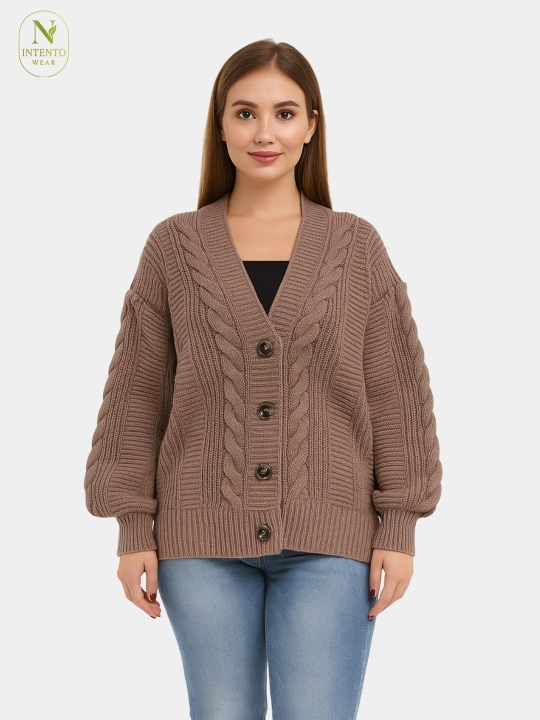 Ayollar uchun oversize kardigan, Jemper, qishki kofta, ayollar jemperlari, (48-54)