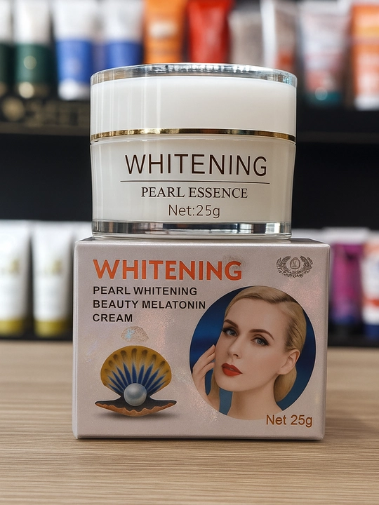 Отбеливающий крем для лица Pearl Beauty с мелатонином, 25 г