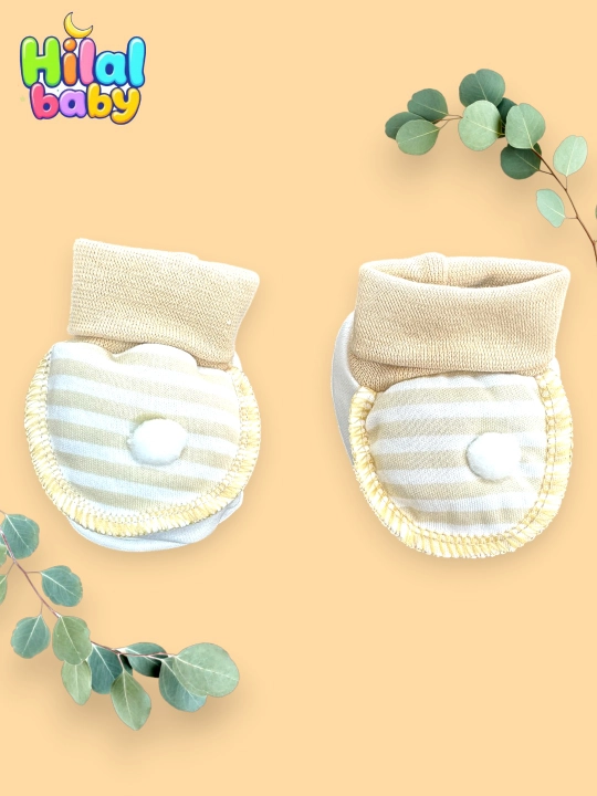 Hilalbaby’dan, 0-2 oylik chaqaloqlar uchun, 6 talik, yumshoq to‘plam