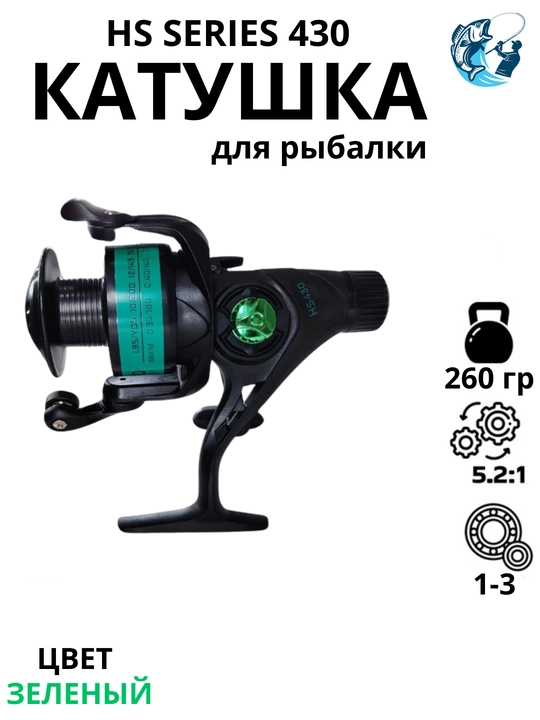 Рыболовная безинерционная катушка hs series