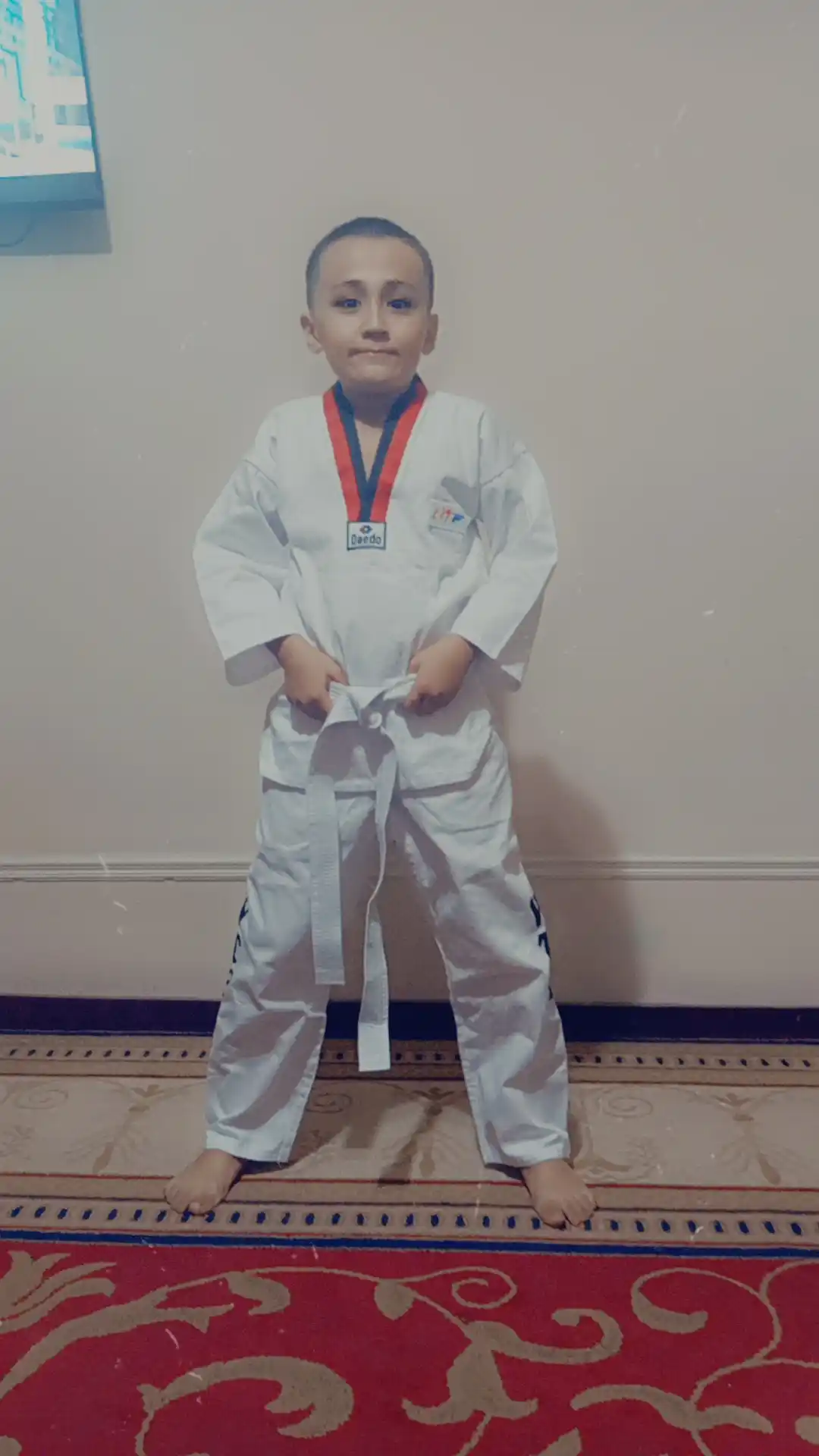 Спортивная форма кимано TAEKWONDO WTF
