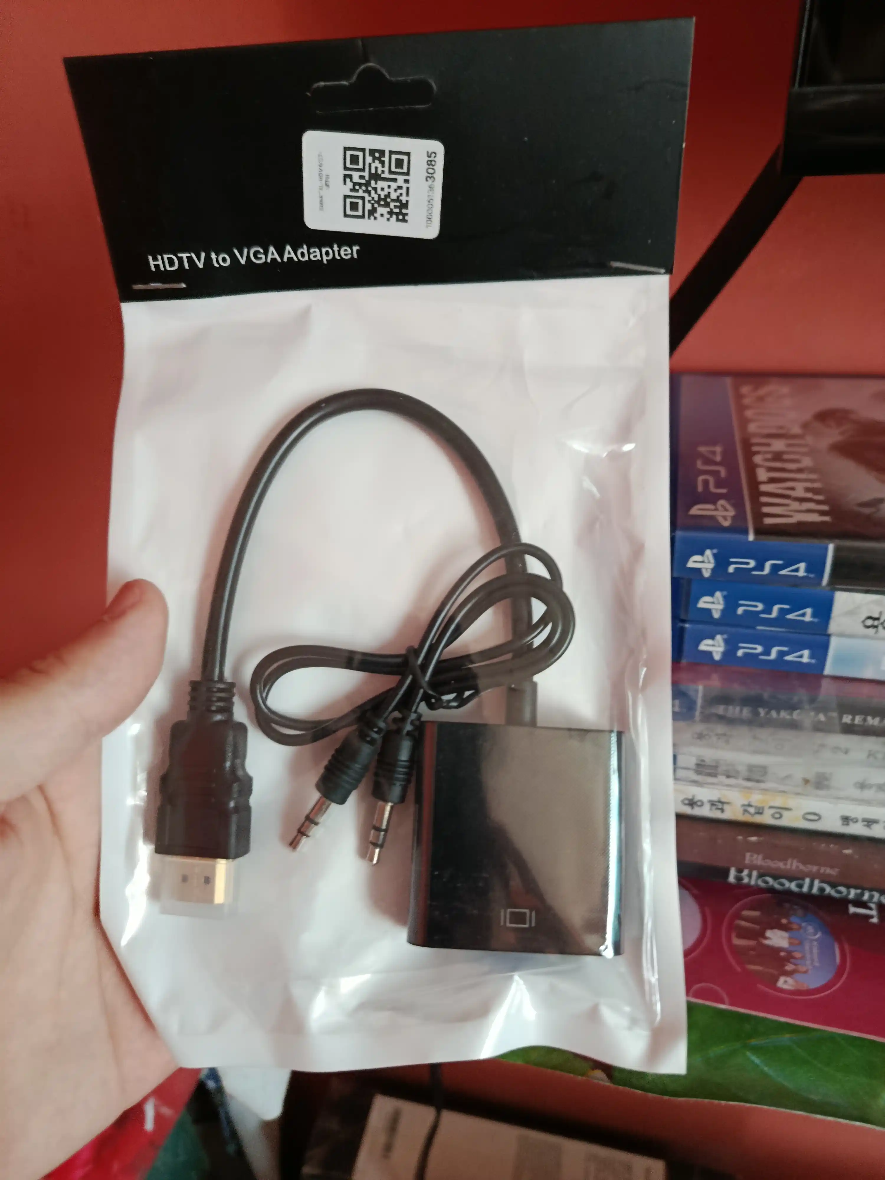HDMI-VGA адаптер, с аудиокабелем, надёжное решение для монитора и других устройств