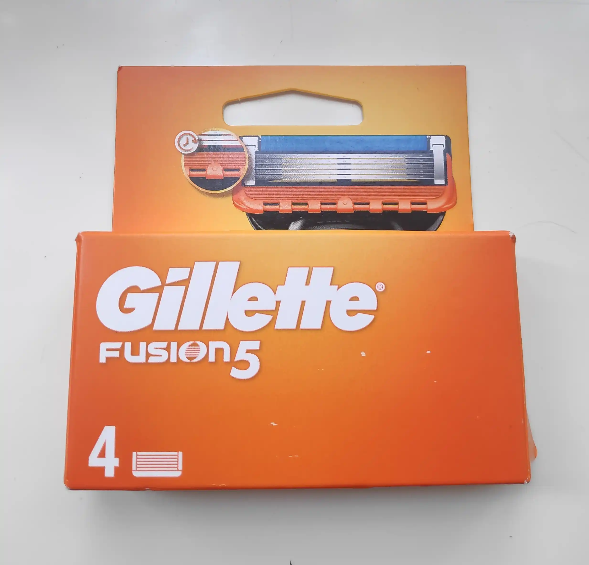 Сменные Кассеты Gillette Fusion5 Для Бритвы, 4 шт., с 5 лезвиями, c точным триммером