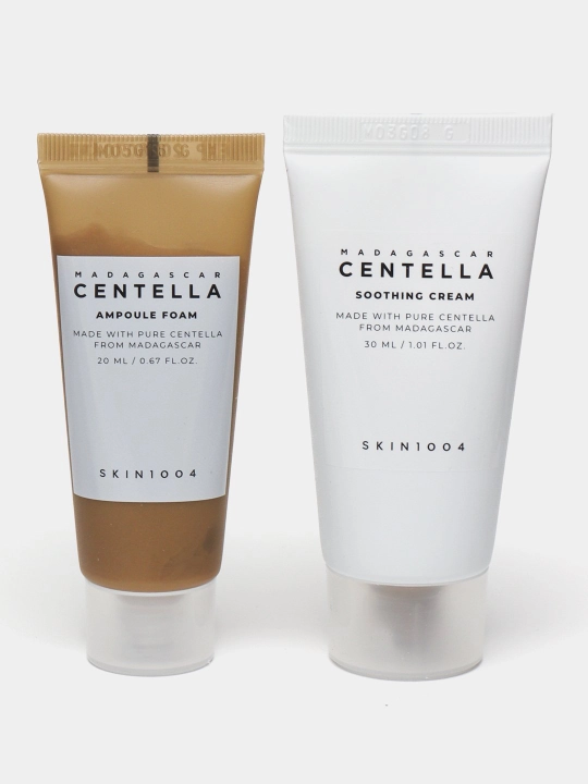 Набор для ухода за кожей Skin 1004 Madagascar Centella Travel Kit, мини-набор, 5 в 1