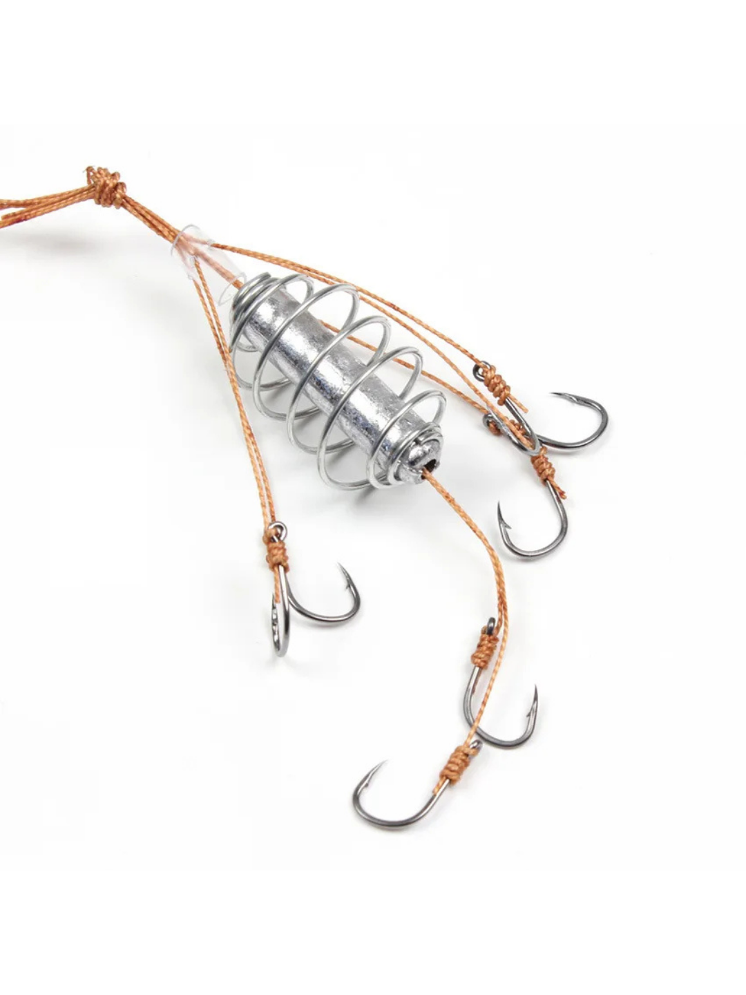 "Kobra" baliq ovlash moslamasi / Pastki baliq ovlash uchun 7 ilgakli oziqlantiruvchi