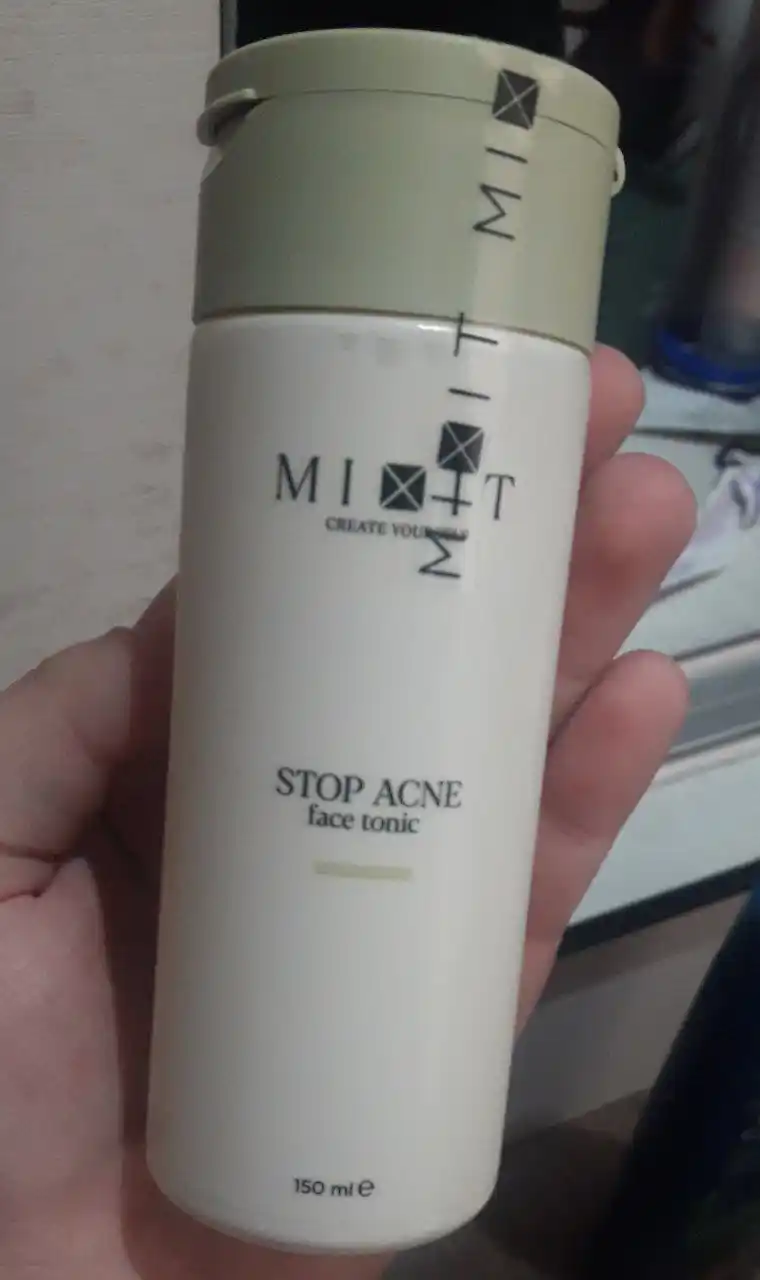 MIXIT Stop Acne очищающий тоник для лица против прыщей, 150 мл
