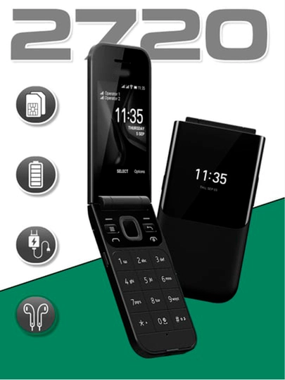 Кнопочный телефон 2720 Flip Dual Sim