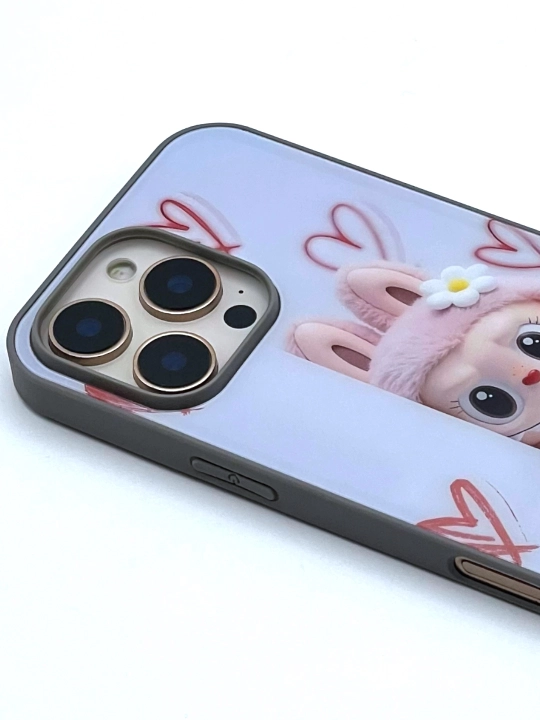 iPhone X XS, 11, 12, 13, 14, 15, 16 Pro, Maks, qattiq porloq silikon uchun g'ilof